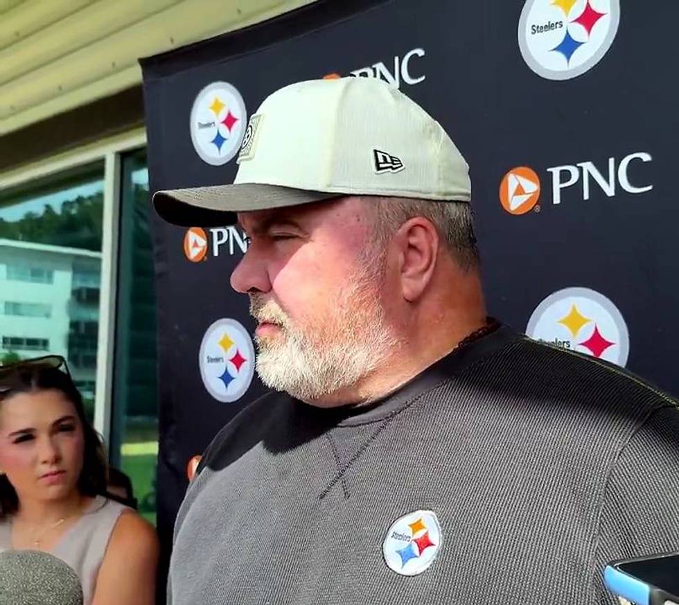 Steelers coach Mike McCarthy on QB roster spots