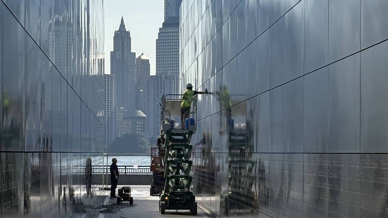 Gary Sinise Foundation funds $41K cleaning of Liberty State Park memorial to honor NJ 9/11 victims