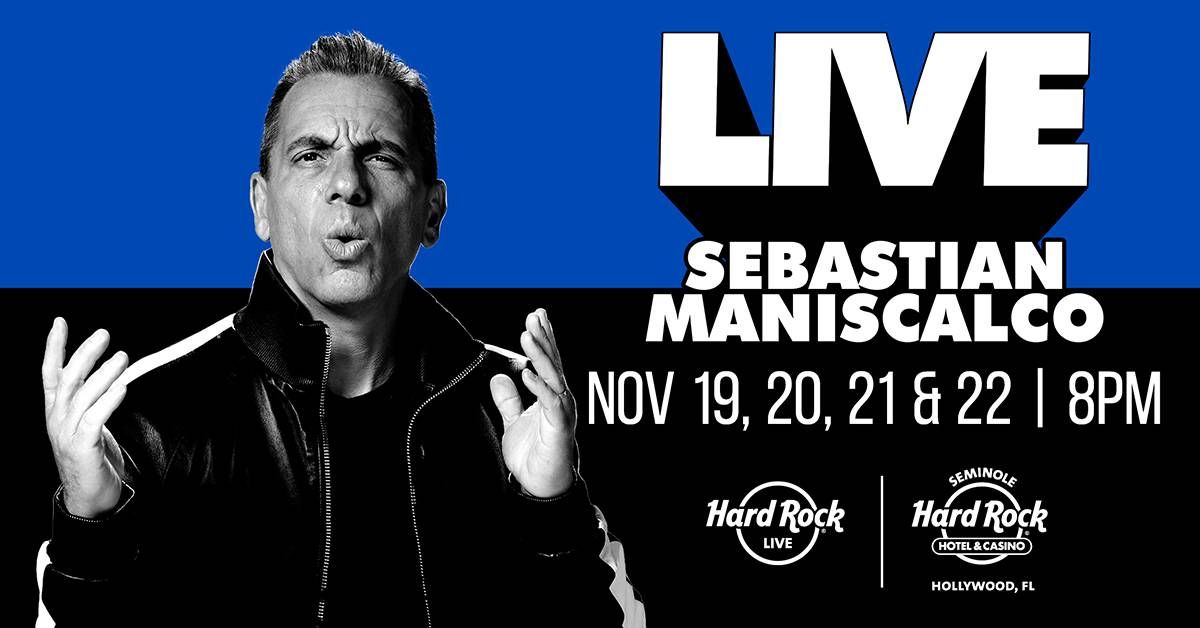 The Joe Rose Show has your tickets to Sebastian Maniscalco