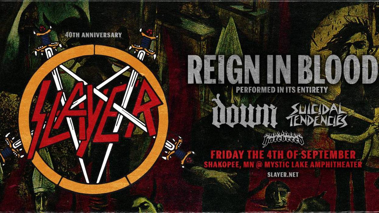 Your chance to see Slayer