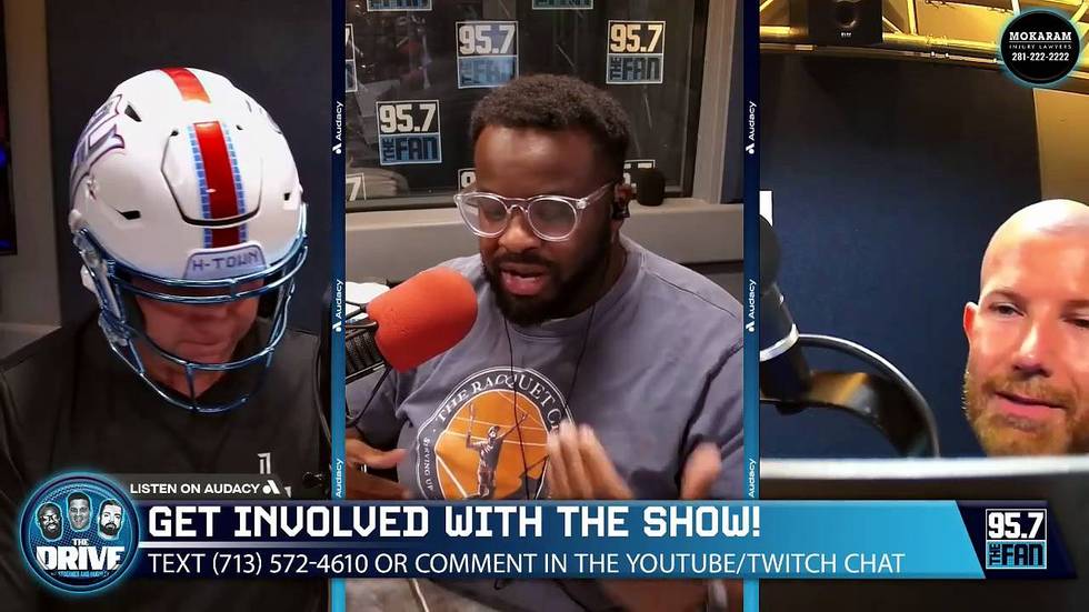 Texans New RIVALRY Uniforms have Arrived! Texans Senior VP Doug Vosik Joins The Drive to Talk these New H-Town Threads!