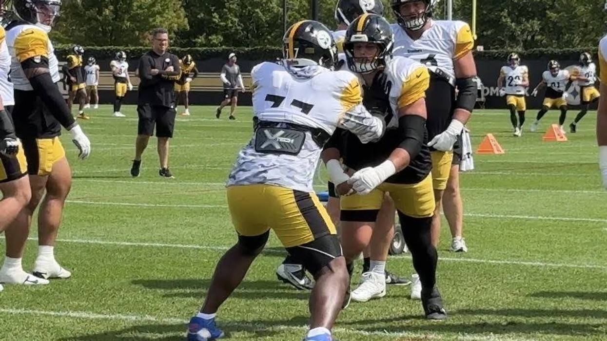 Broderick Jones still finding his groove as preseason winds down
