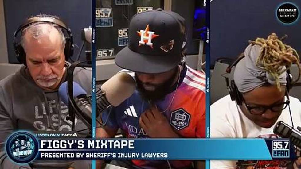 Figgy’s Mixtape: Texans Disney Character, Weatherman Giggles & More