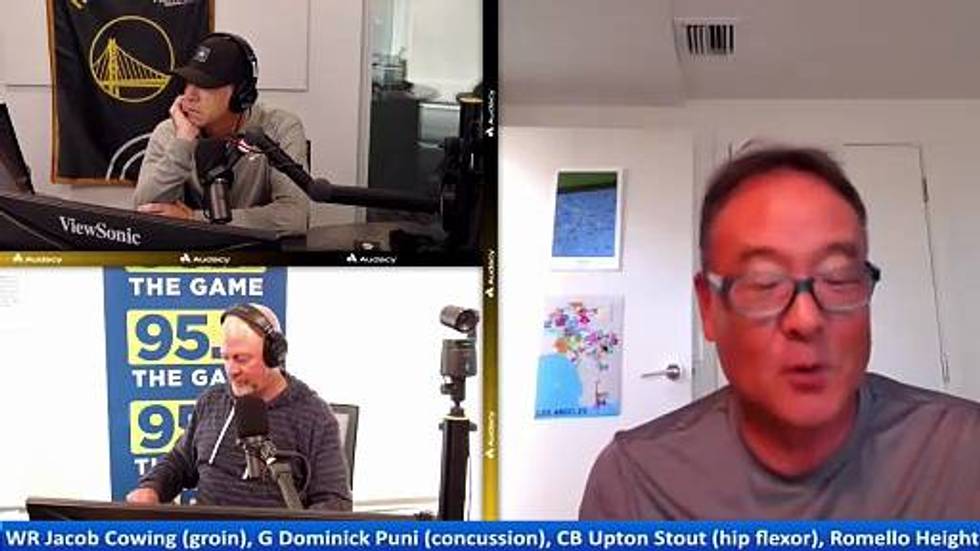 Tim Kawakami on the 49ers: "I'd be concerned about the offensive line"