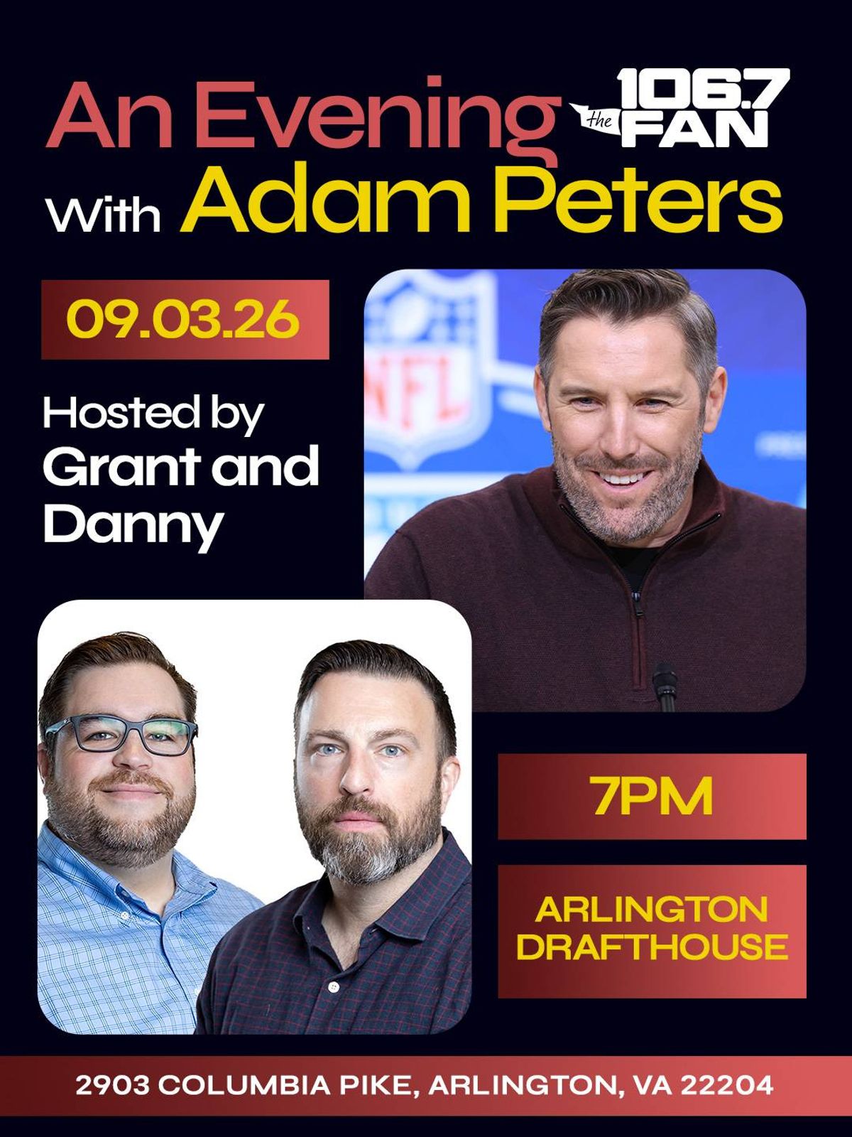 Your Chance to Win An Evening with Adam Peters