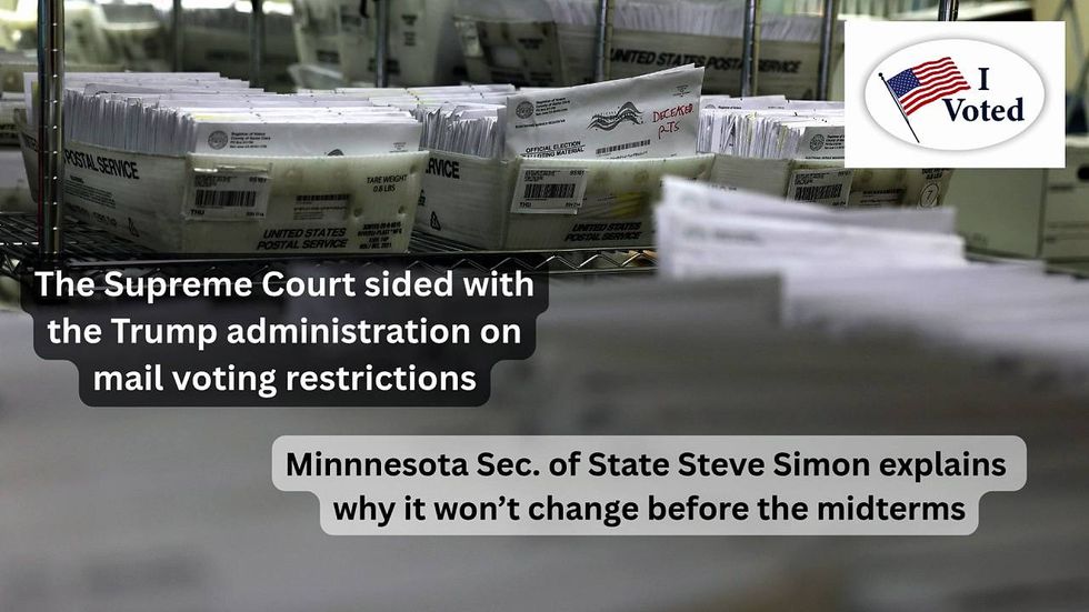 Audacy News: Minnesota Sec. of State says it is too late for mail-in ballot restrictions in 2026