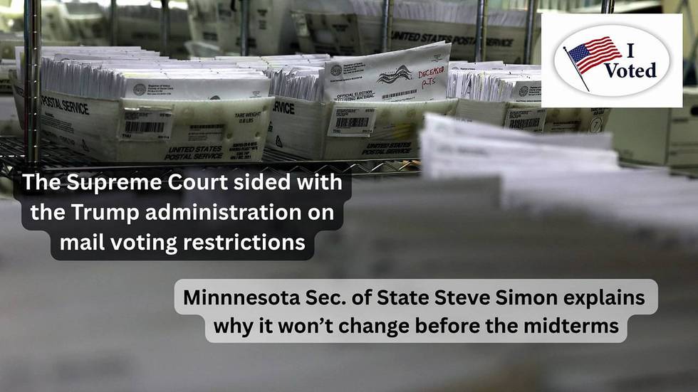 Audacy News: Minnesota Sec. of State says it is too late for mail-in ballot restrictions in 2026