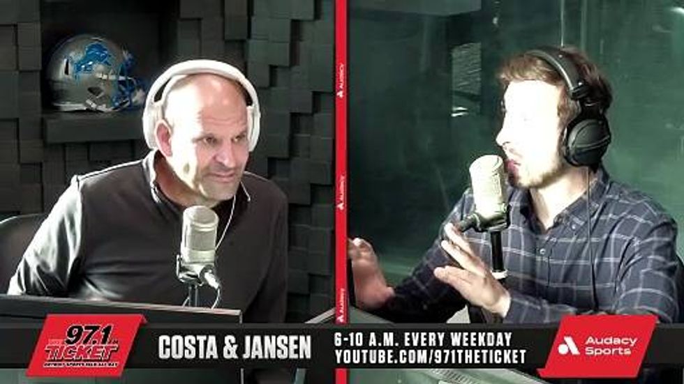 Costa Wants The Wings To Turn Into Team USA | Costa and Jansen