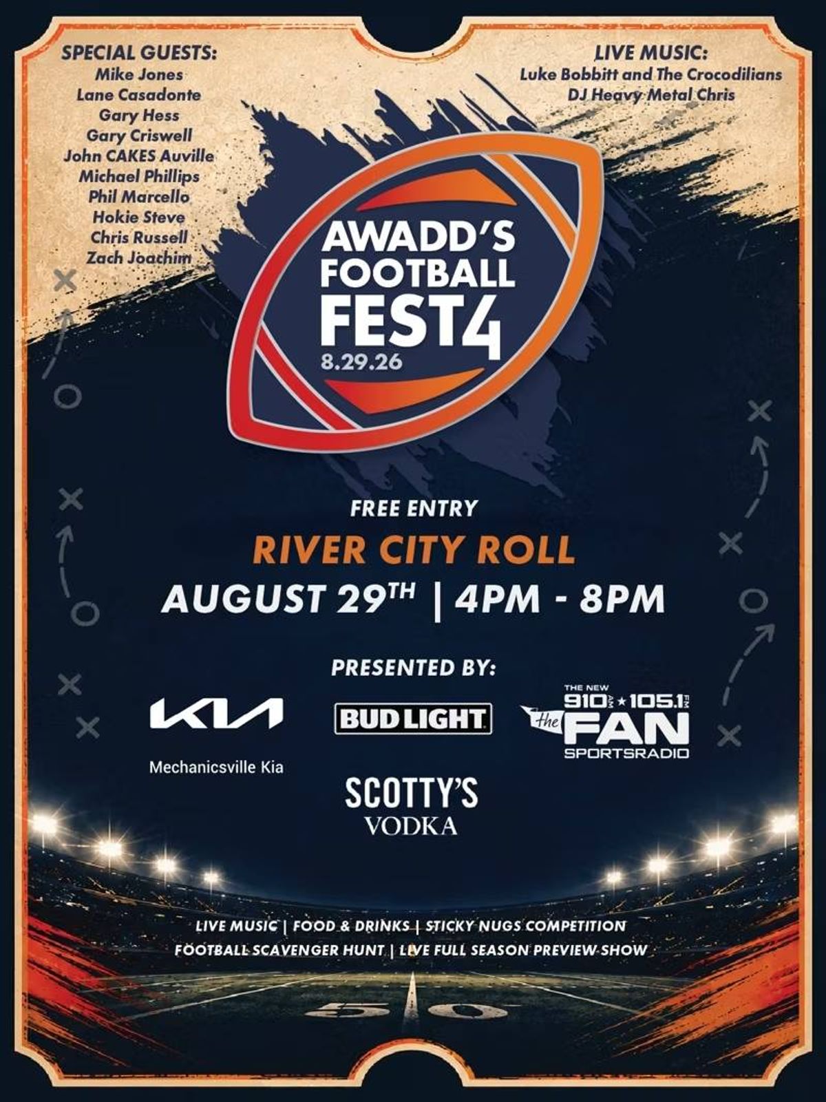 Football Fest Giveaways