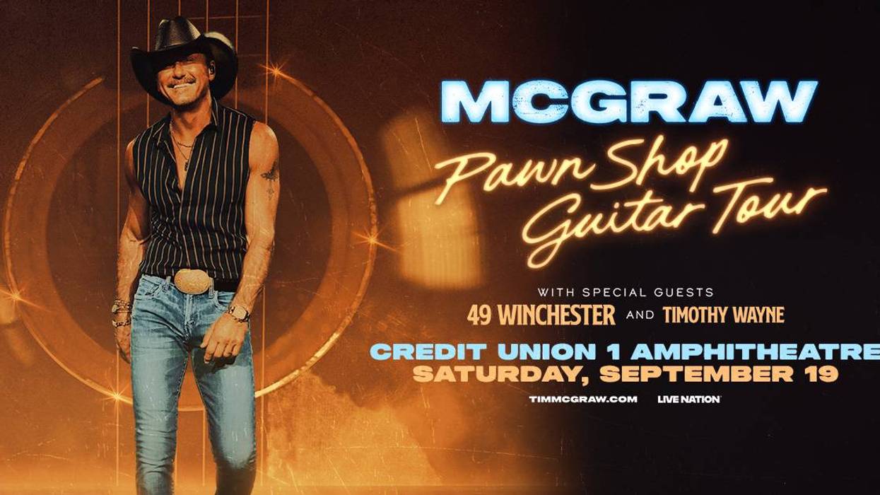Listen for your chance to win tickets to Tim McGraw
