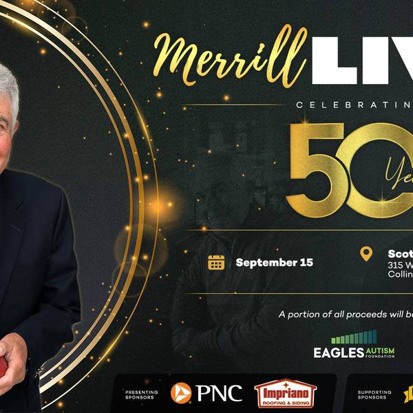 Your chance to win tickets to Merrill Live! Celebrating 50 years on September 15th