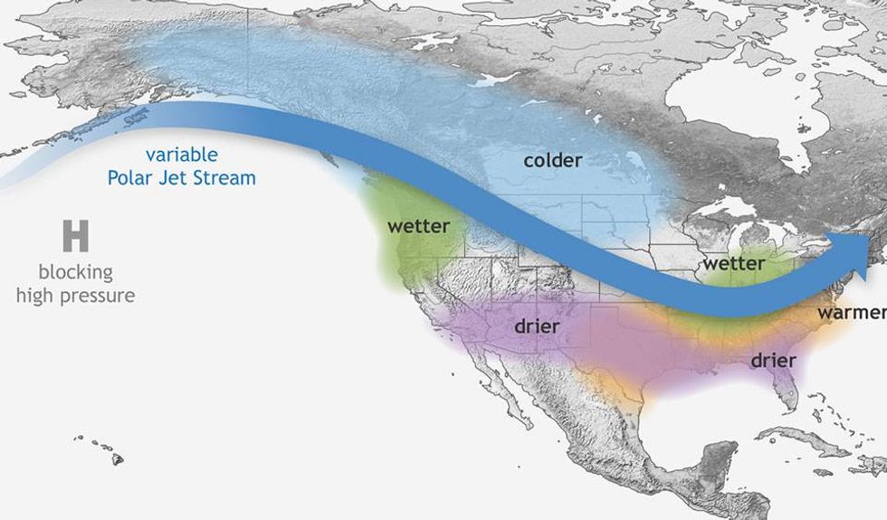 Strengthening El Niño weakens Atlantic hurricane season