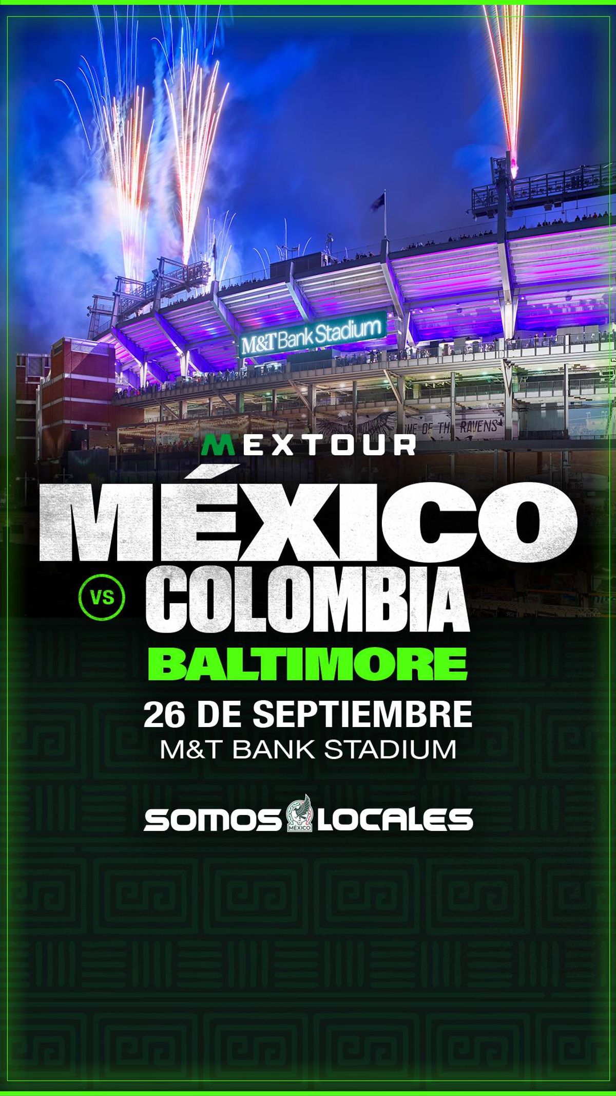 Concurso en línea: Boletos para Mexico contra Colombia