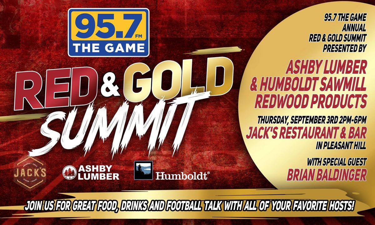 Join us for a chance to win autographed Red & Gold memorabilia