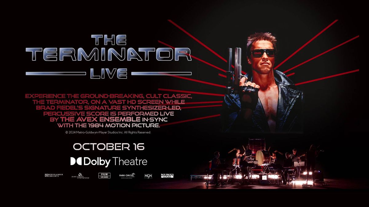 Listen for your chance to win tickets to The Terminator Live