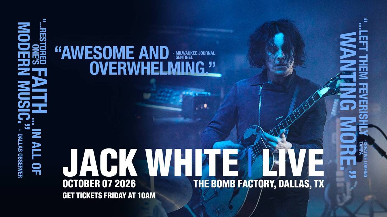 Your chance to win tickets to Jack White!