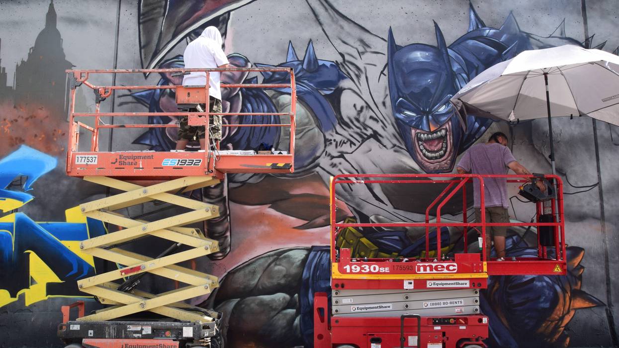The largest graffiti festival in the world is taking place at the Riverfront