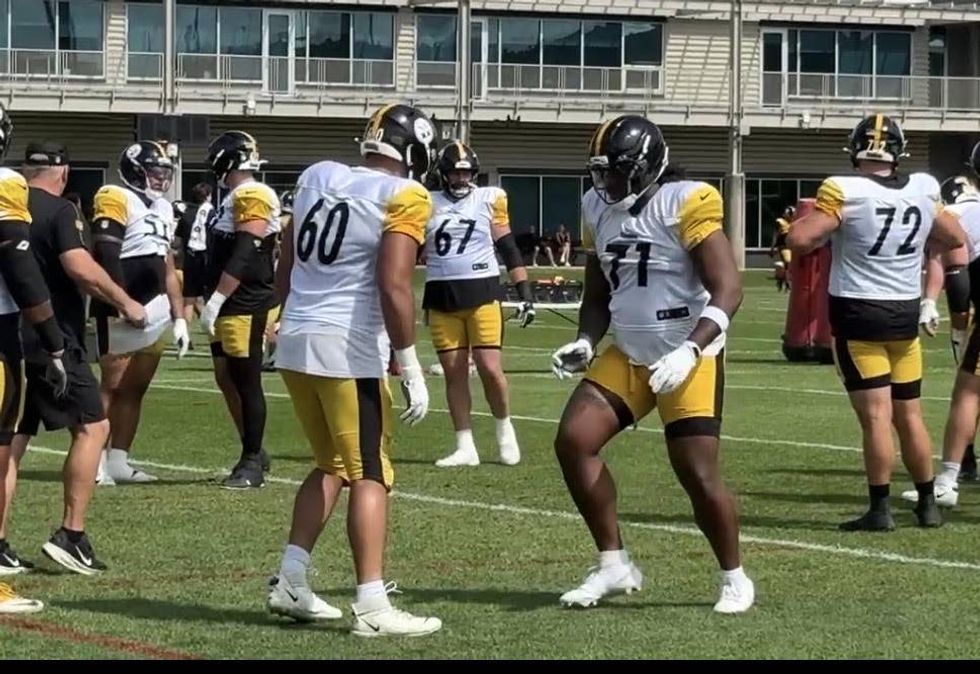 What is going into the right tackle decision
