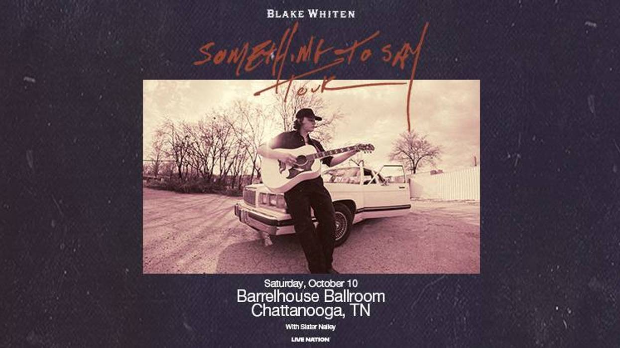 Blake Whiten coming to Chattanooga!