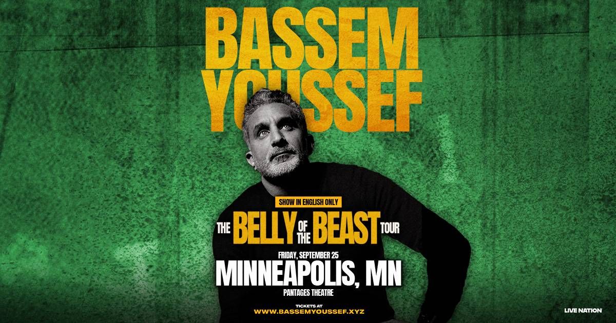 Your chance to see Bassem Youssef