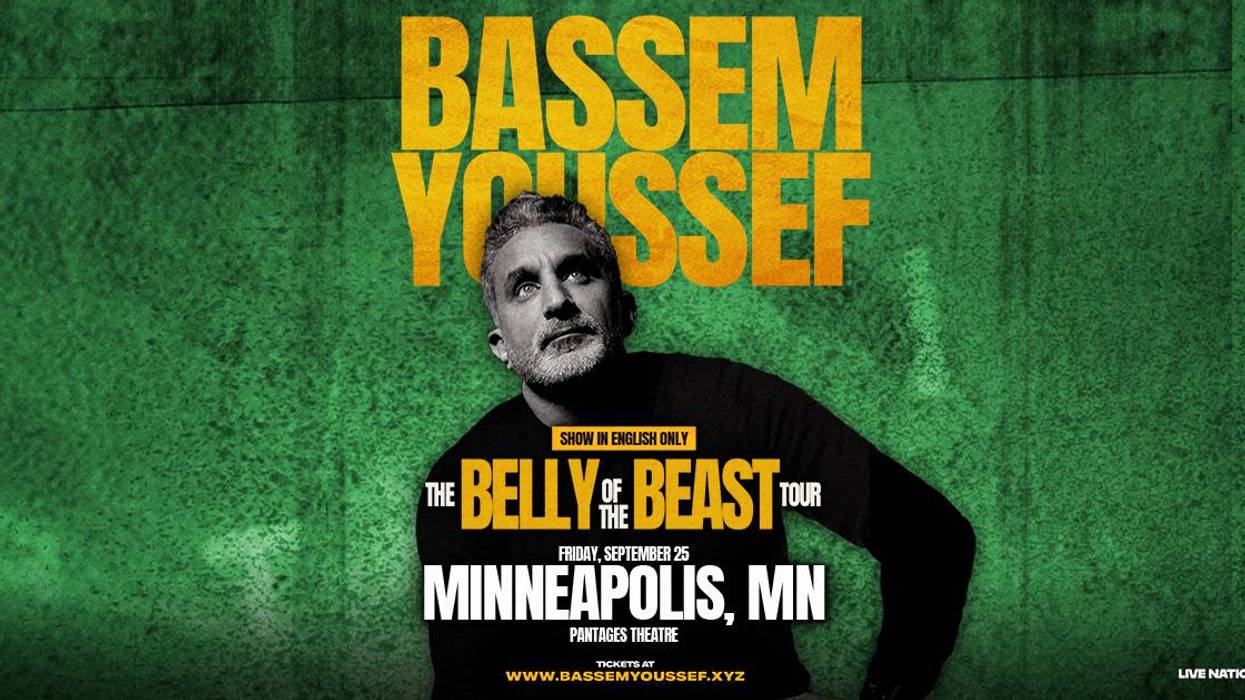 Your chance to see Bassem Youssef