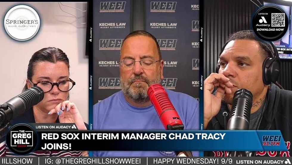 Garrett Crochet coming back? Red Sox interim manager Chad Tracy live!