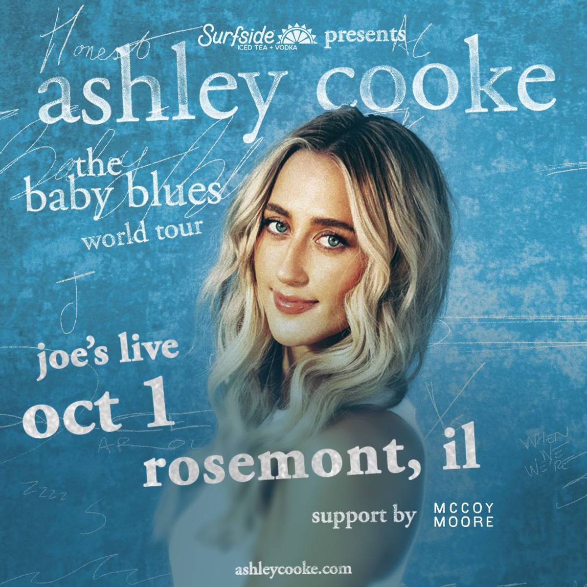 Enter for your chance to win tickets to Ashley Cooke