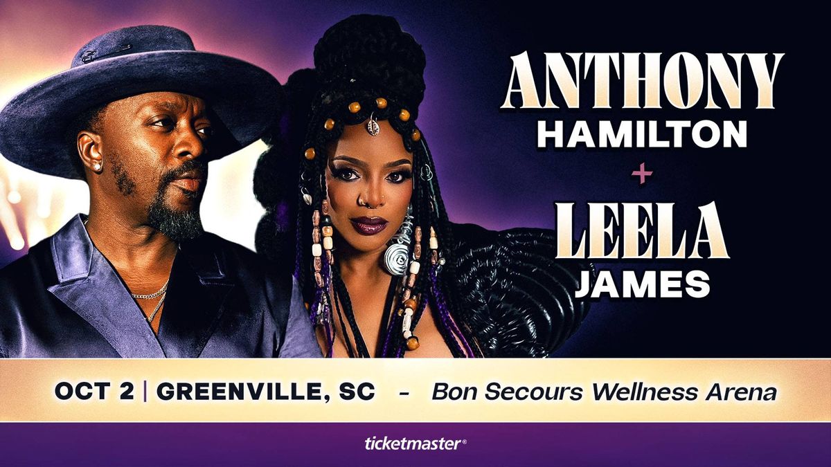 Win Tickets To Anthony Hamilton with Leela James