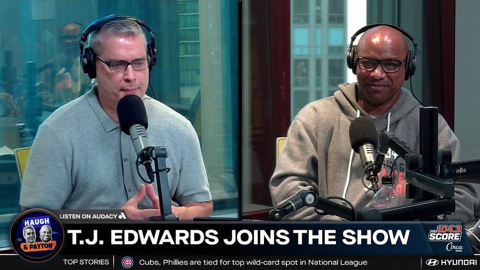 T.J. Edwards: Caleb Williams is 'special'