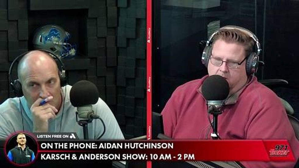 Lions DE Aidan Hutchinson On Win Over Saints | Karsch and Anderson