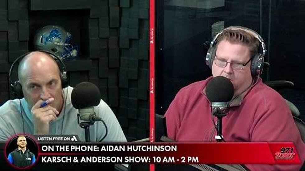 Lions DE Aidan Hutchinson On Win Over Saints | Karsch and Anderson