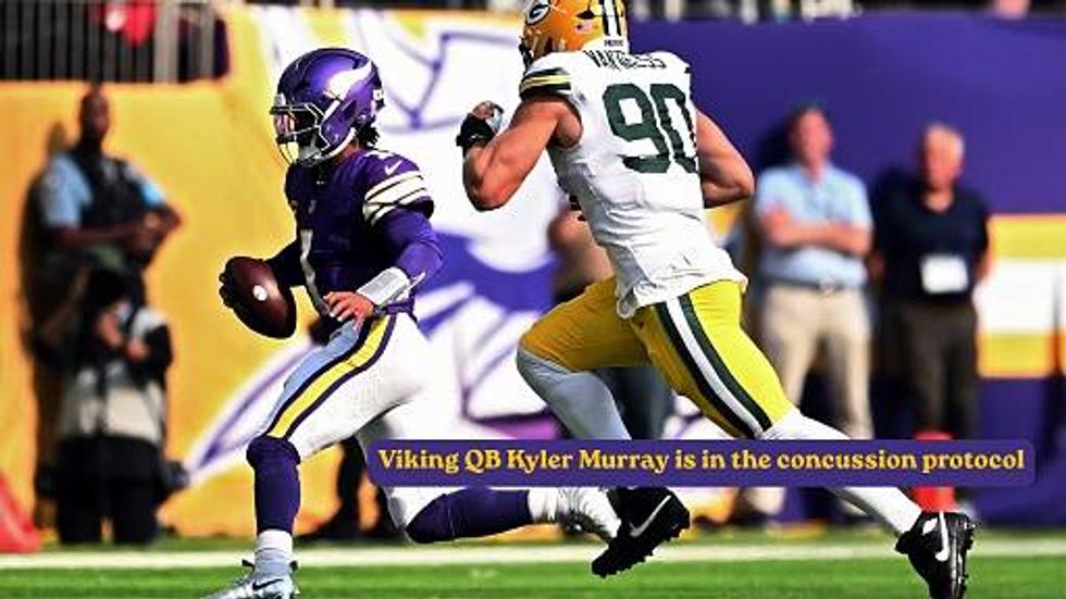 Audacy News: Vikings QB Kyler Murray is in the concussion protocol
