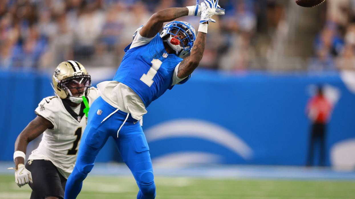 Jameson Williams not sweating miscues in season-opener: "We won"