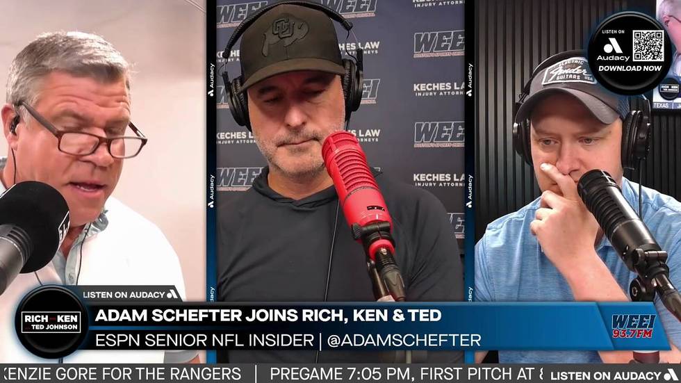 Adam Schefter joins the show