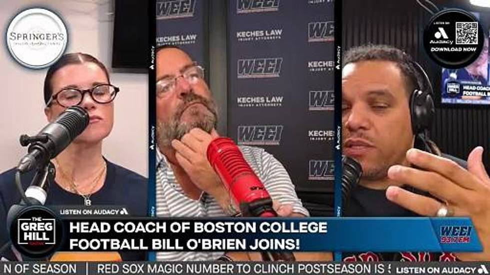 Boston College beats Rutgers in Red Bandana Game- HC of Boston College Football, Bill O'Brien LIVE!