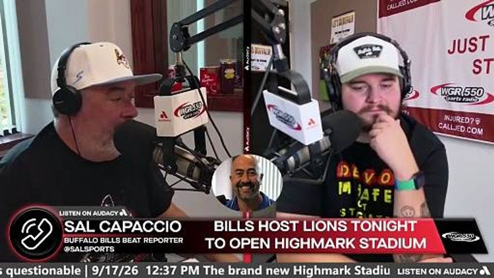 Sal Capaccio Getting Us Prepared For Bills vs Lions