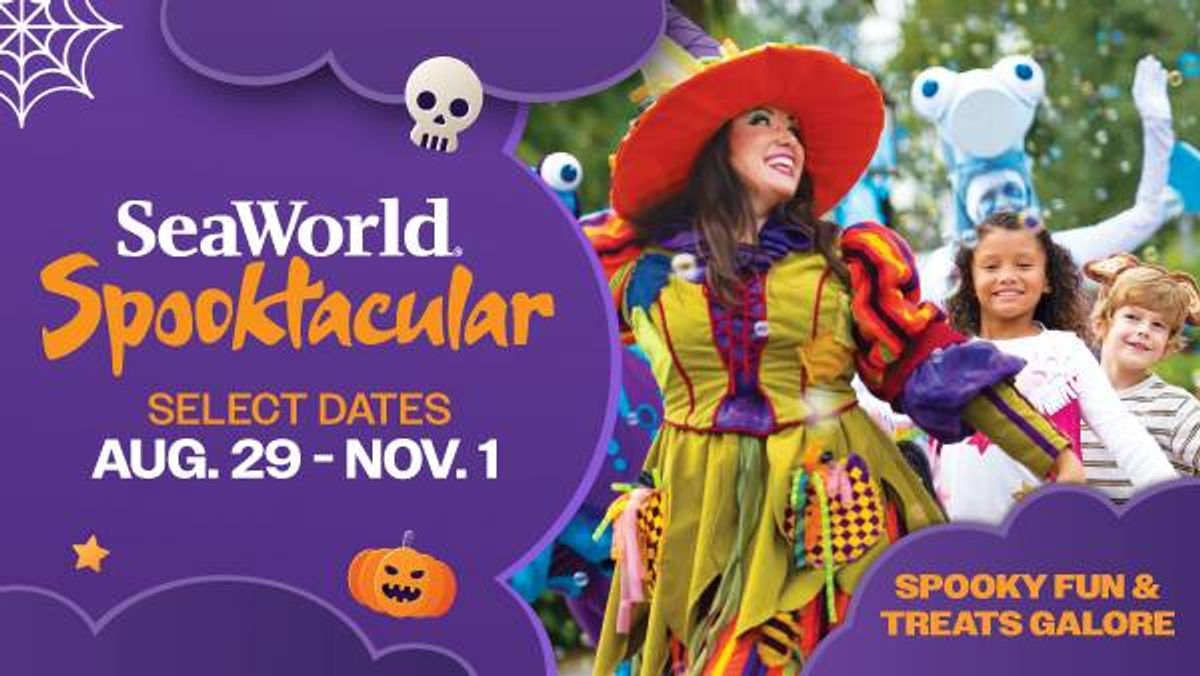 CJ and Jenn's Naut-O-Ween with SeaWorld's Halloween Spooktacular
