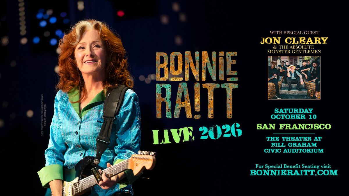 Enter for a chance to win tickets to see Bonnie Raitt