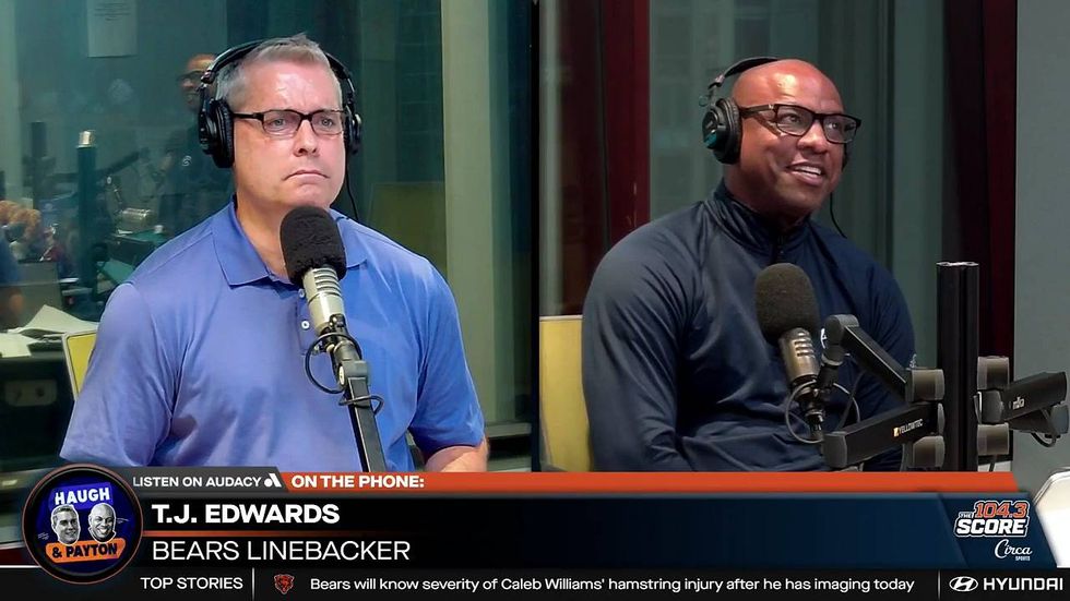 T.J. Edwards appreciates Ben Johnson being 'real'