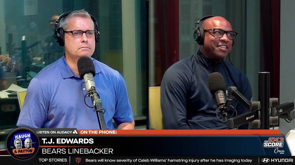 T.J. Edwards appreciates Ben Johnson being 'real'