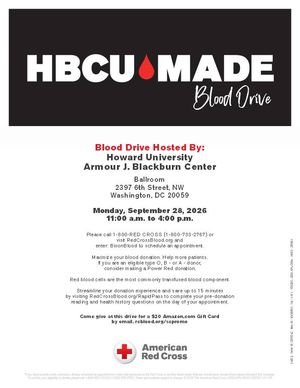 HBCU Made Blood Drive
