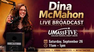 Dina is Live at UMass FIVE