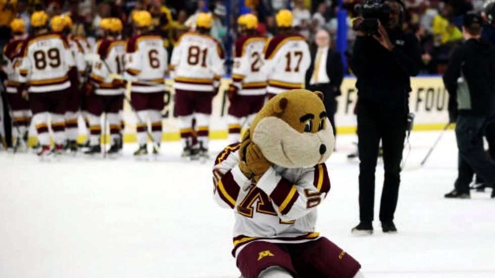 Audacy Sports: New Gopher Hockey coach Brett Larson ready to get on the ice
