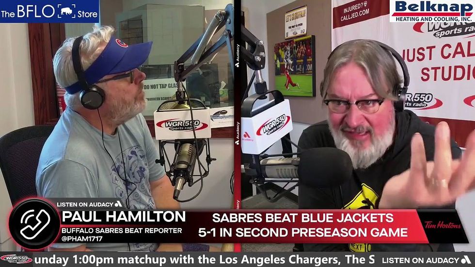 Paul Hamilton's Takeaways From The Sabres Injury Report|Schopp and Bulldog