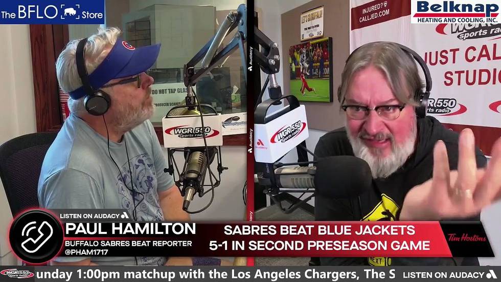 Paul Hamilton's Takeaways From The Sabres Injury Report|Schopp and Bulldog