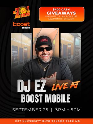Boost Mobile con DJ EZ 9.25