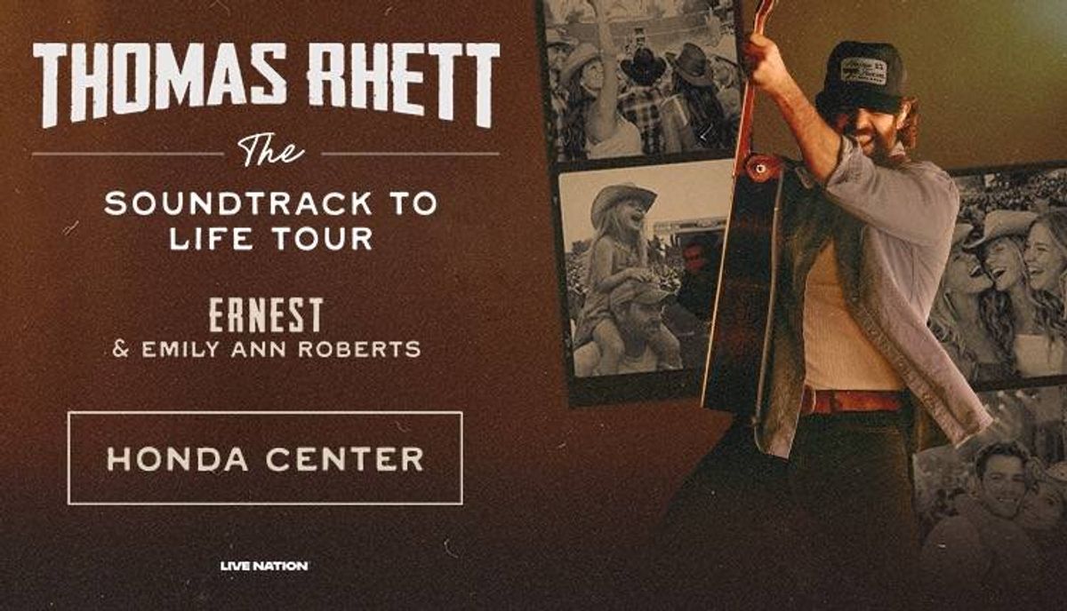 At Work Perk: Thomas Rhett Tickets at Honda Center!
