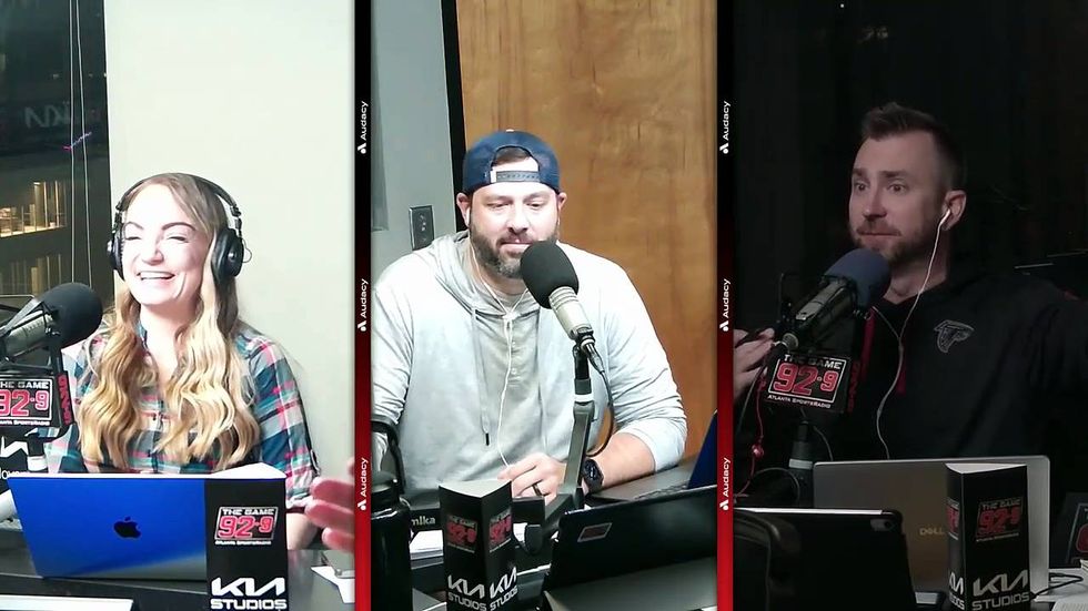 Falcons O-Line, TEs & WRs all blocked well for Bijan Robinson last night | The Morning Shift