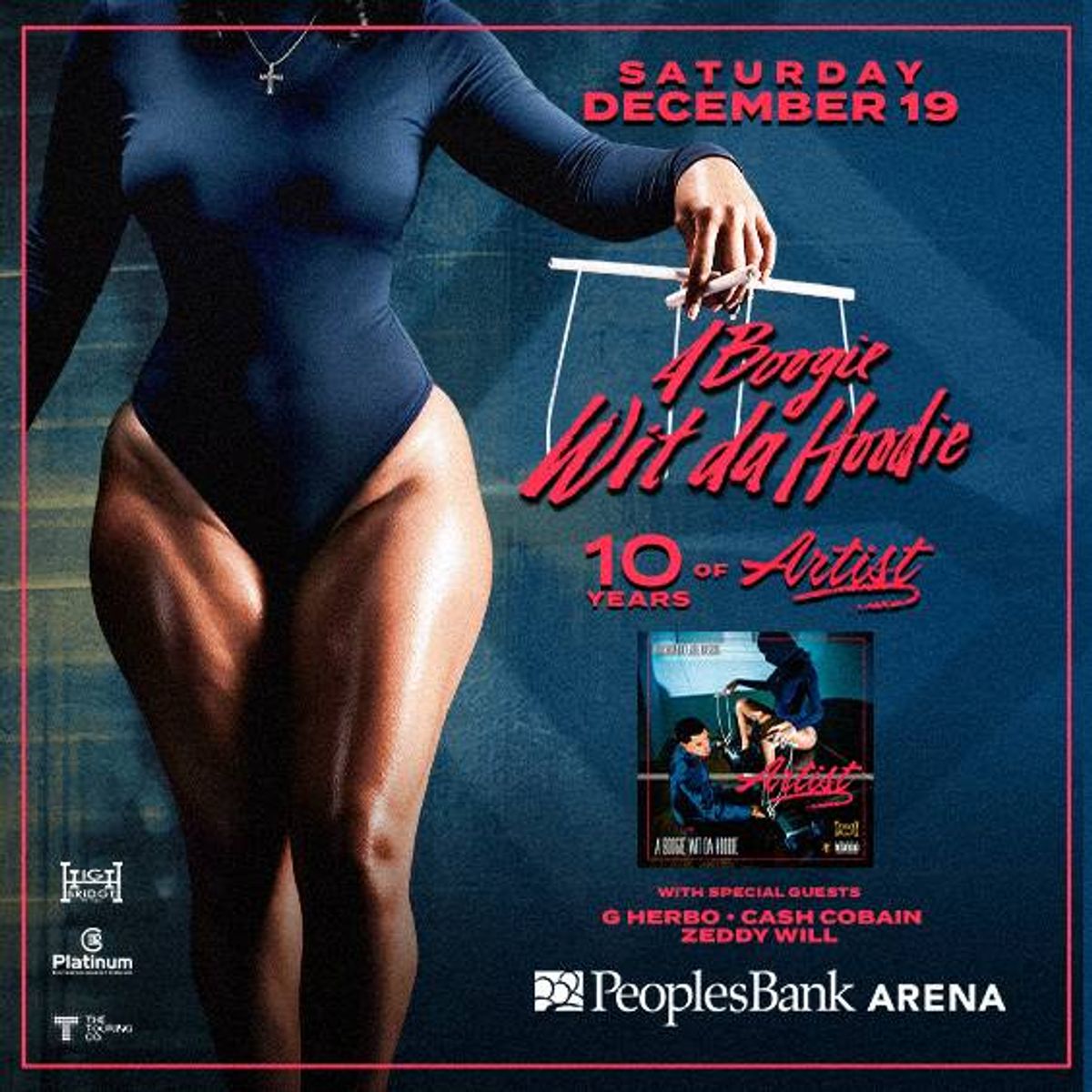 Win Tickets To A Boogie Wit Da Hoodie At PeoplesBank Arena