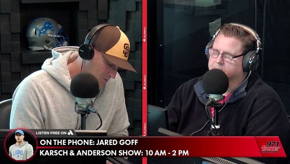 Jared Goff On Lions Win And Moving Onto Carolina | Karsch and Anderson
